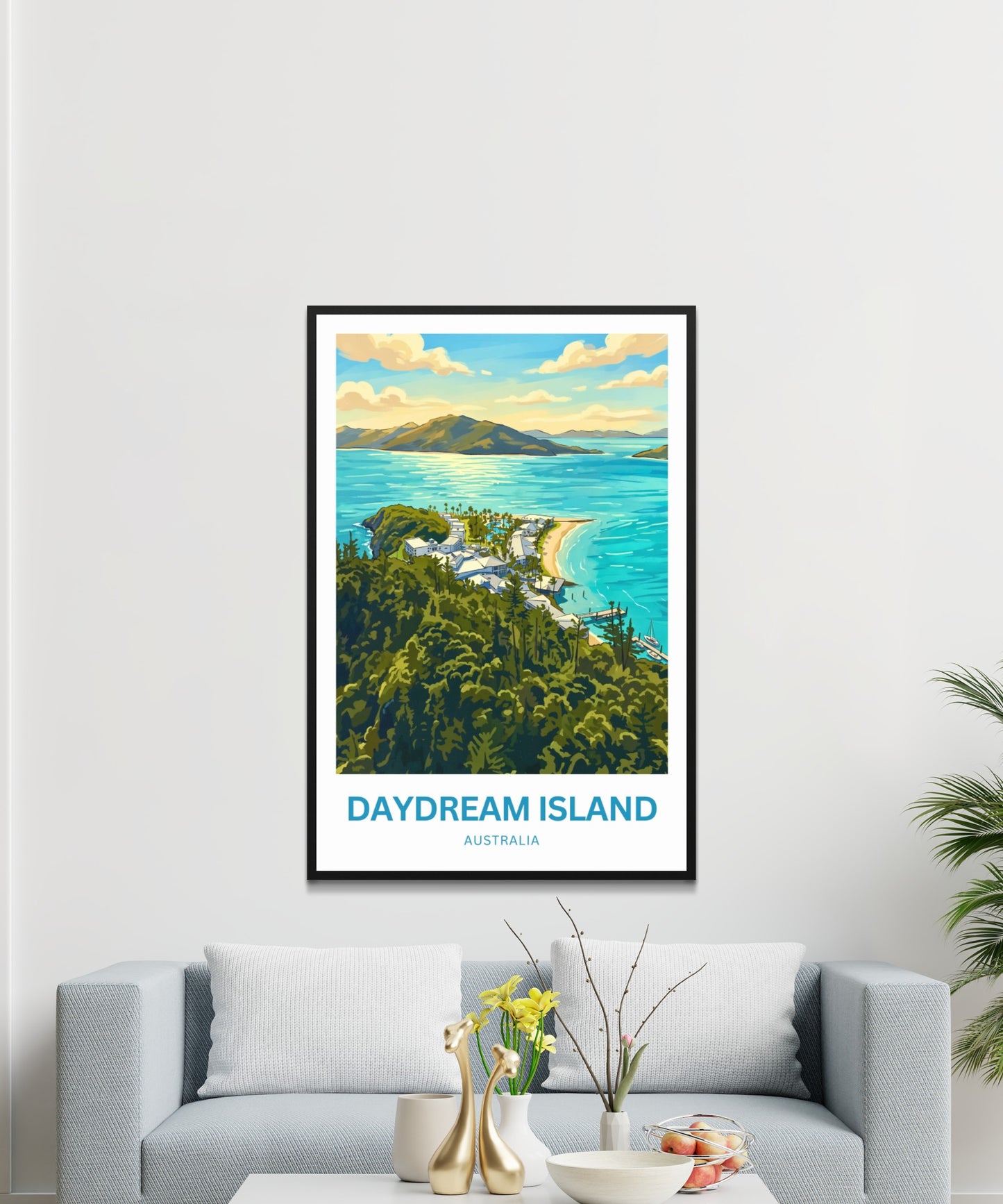 Daydream Island Travel Poster - Tropical Haven