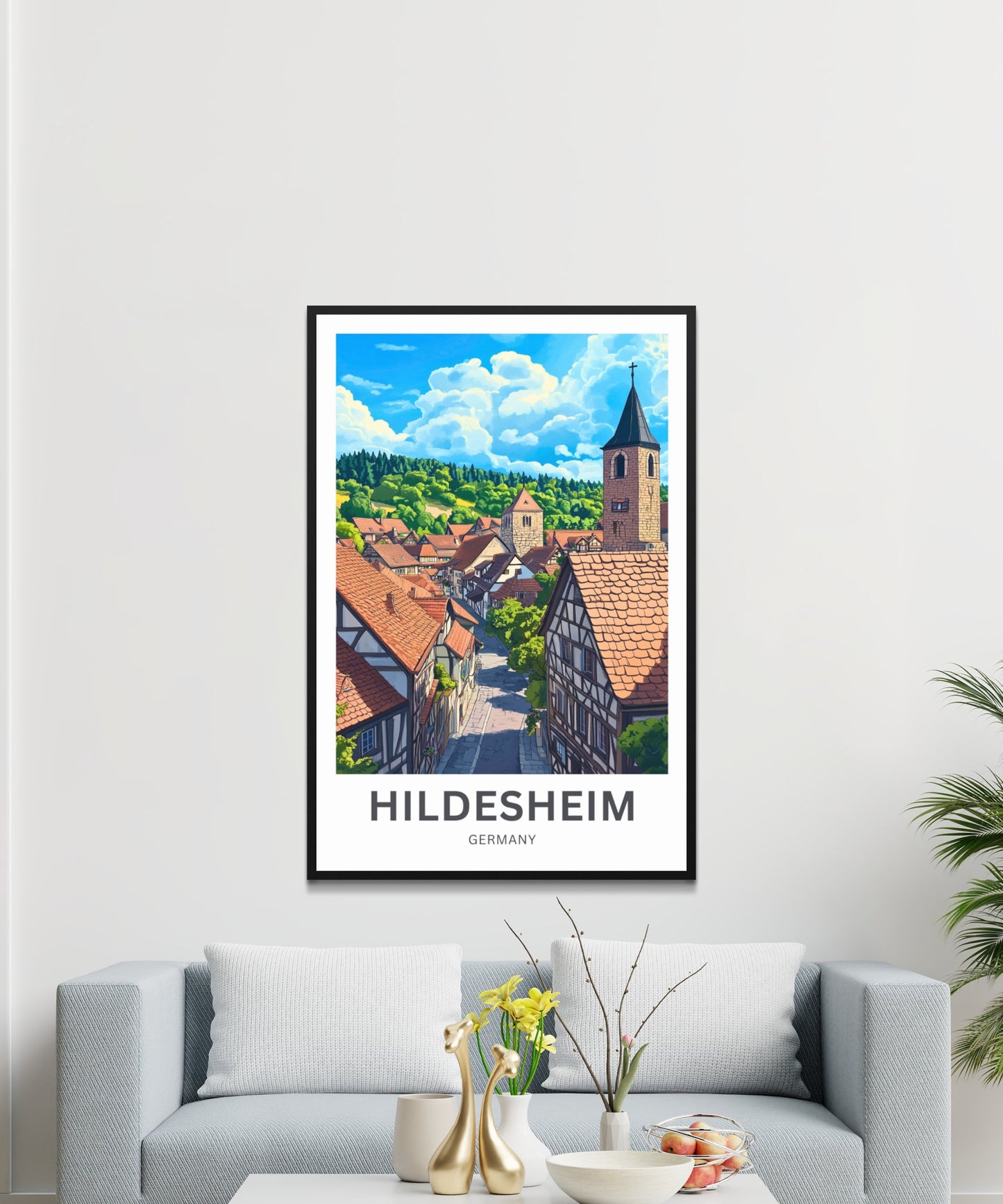 Hildesheim Travel Poster- Captivating Village