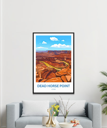 Dead Horse Point Travel Poster - Canyonlands