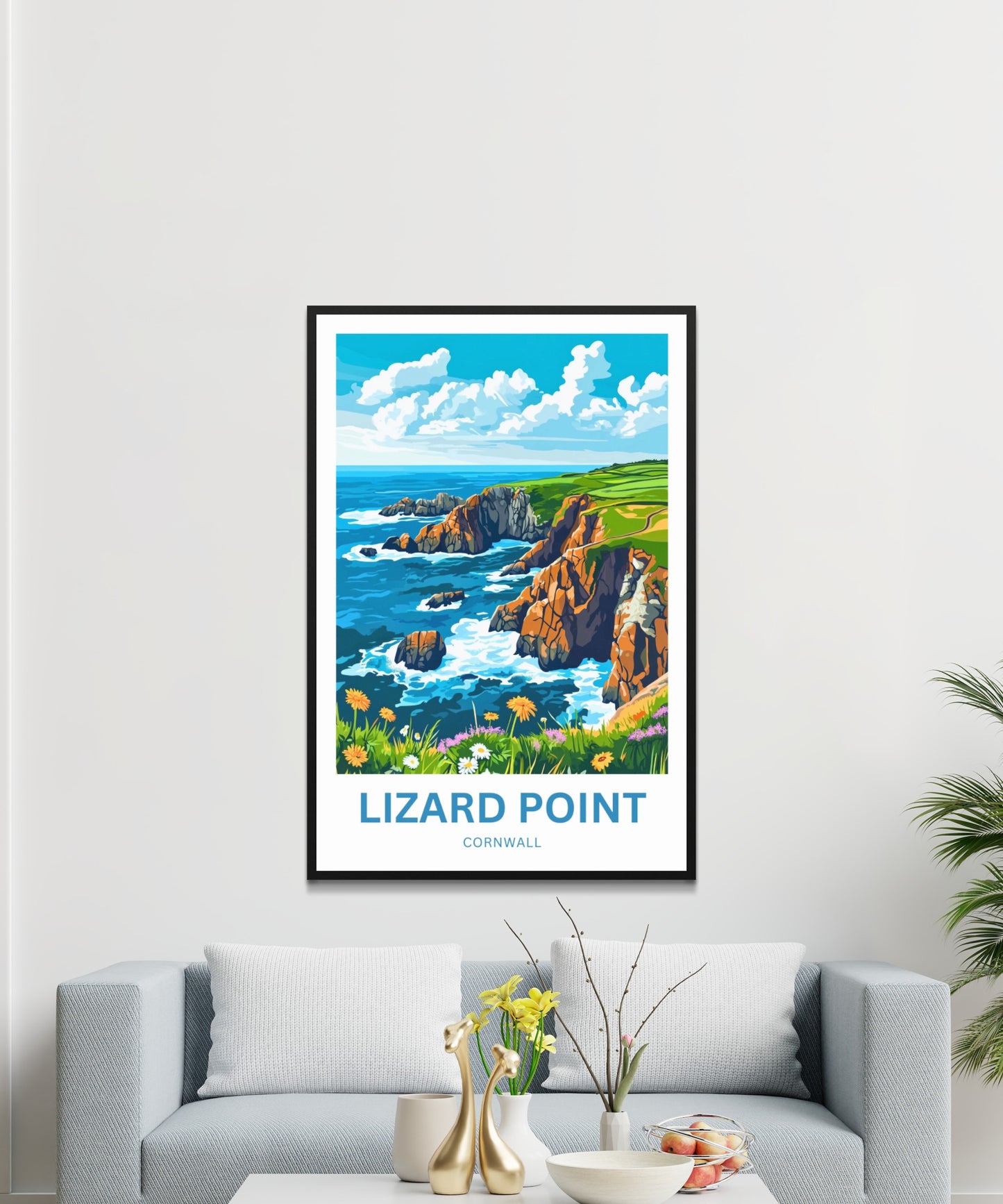 Lizard Point Travel Poster - Retreat