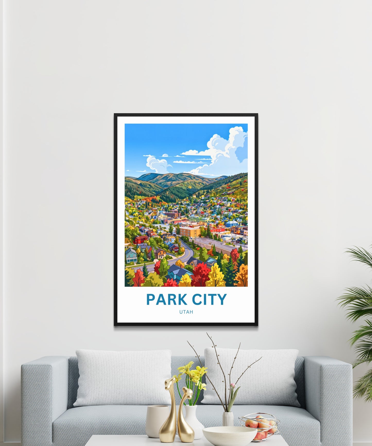 Park City Travel Poster