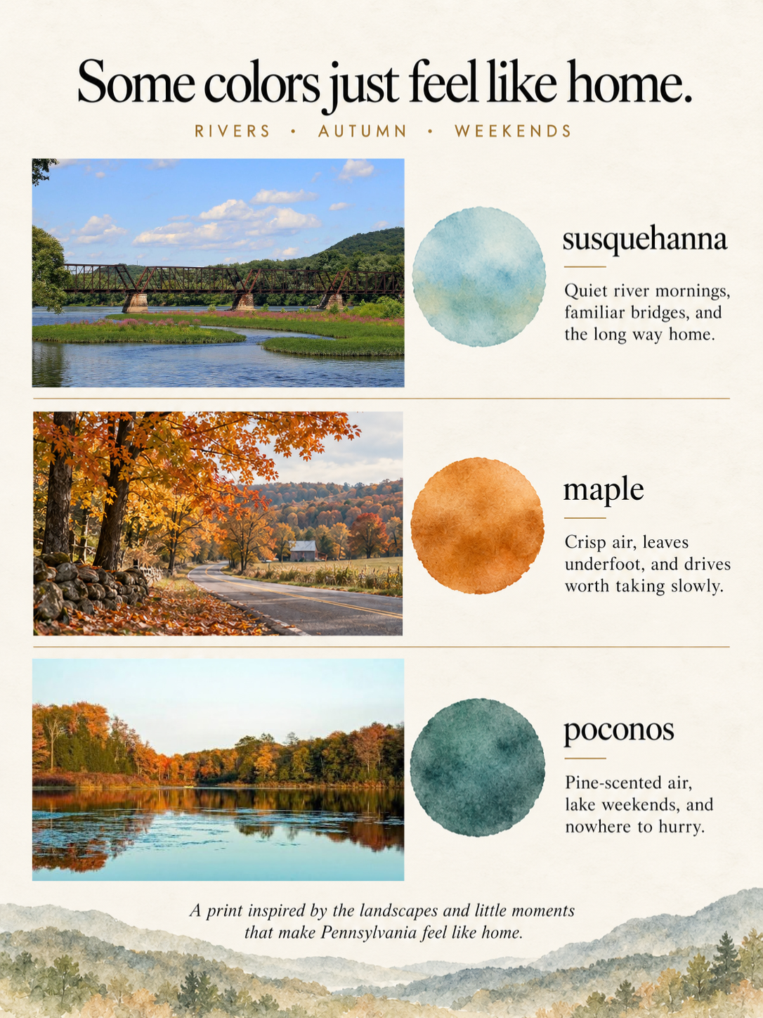 The Colors of Pennsylvania