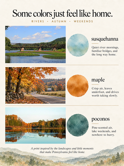 The Colors of Pennsylvania
