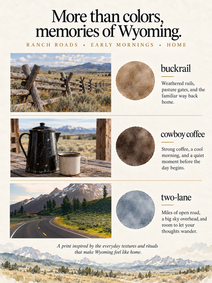 The Colors of Wyoming