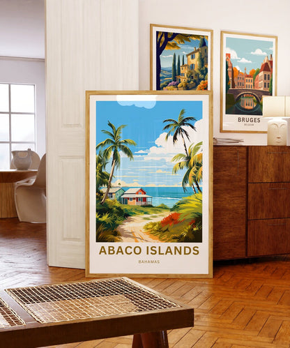 Abaco Islands Travel Poster