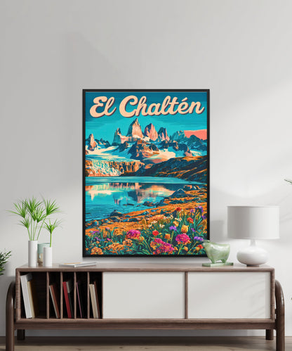 El Chaltén Travel Poster