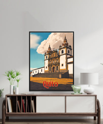 Quito Vintage Travel Poster - Timeless Charm