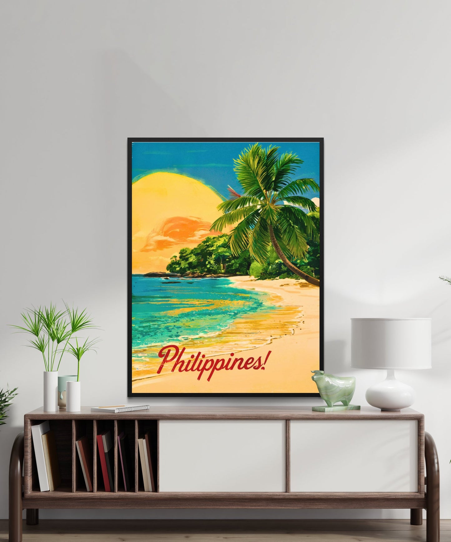 Philippines Vintage Travel Poster