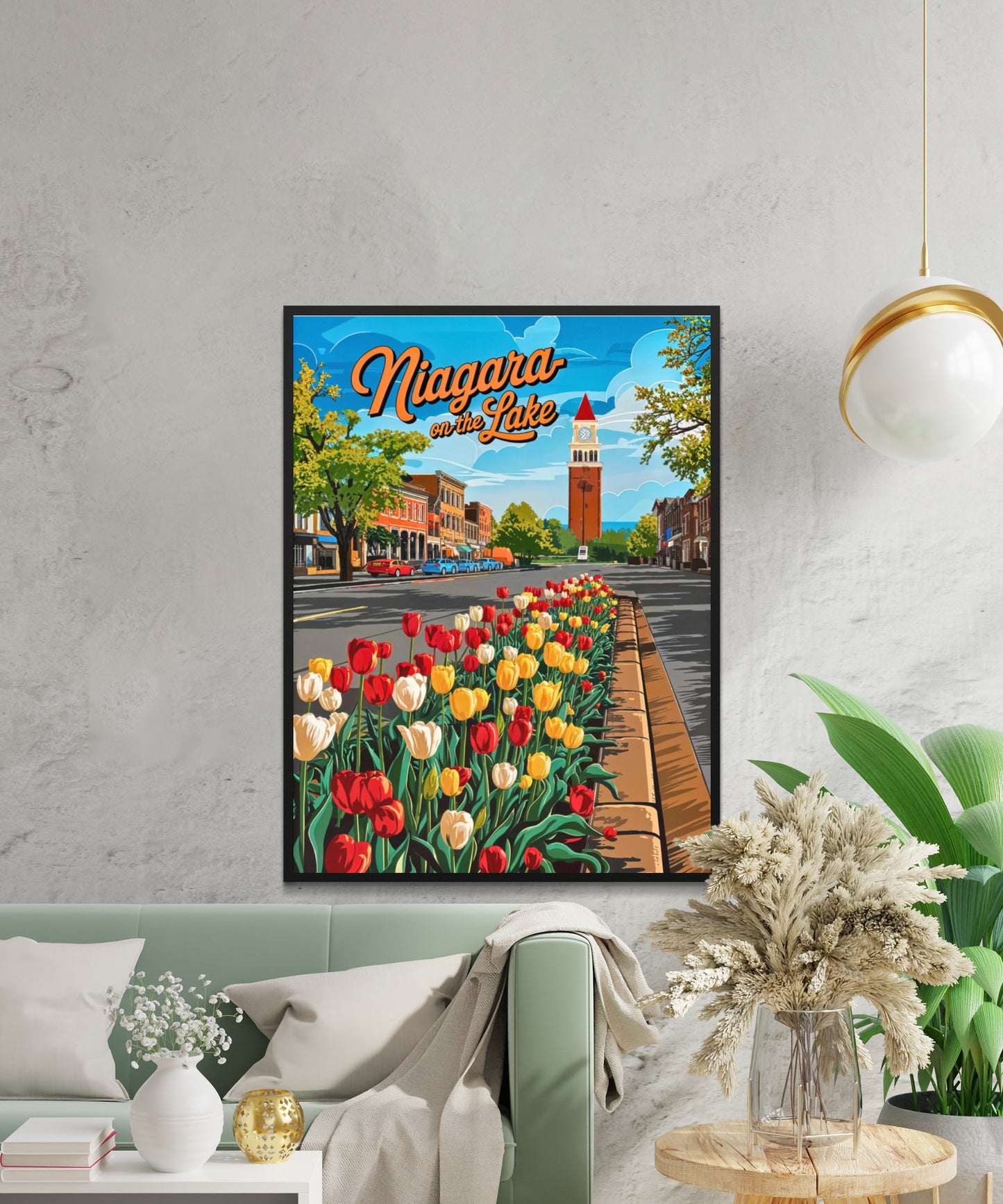 Niagara-on-the-Lake Vintage Travel Poster - Ontario