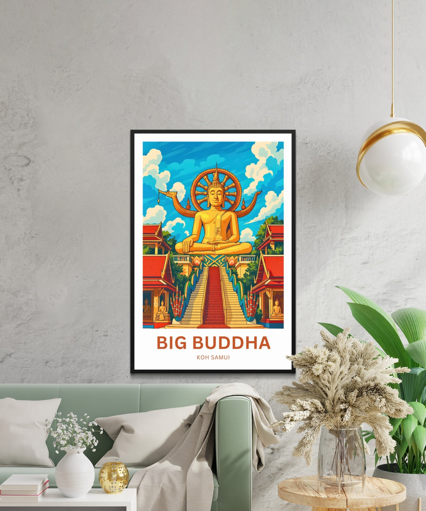 Big Buddha Travel Poster - Koh Samui
