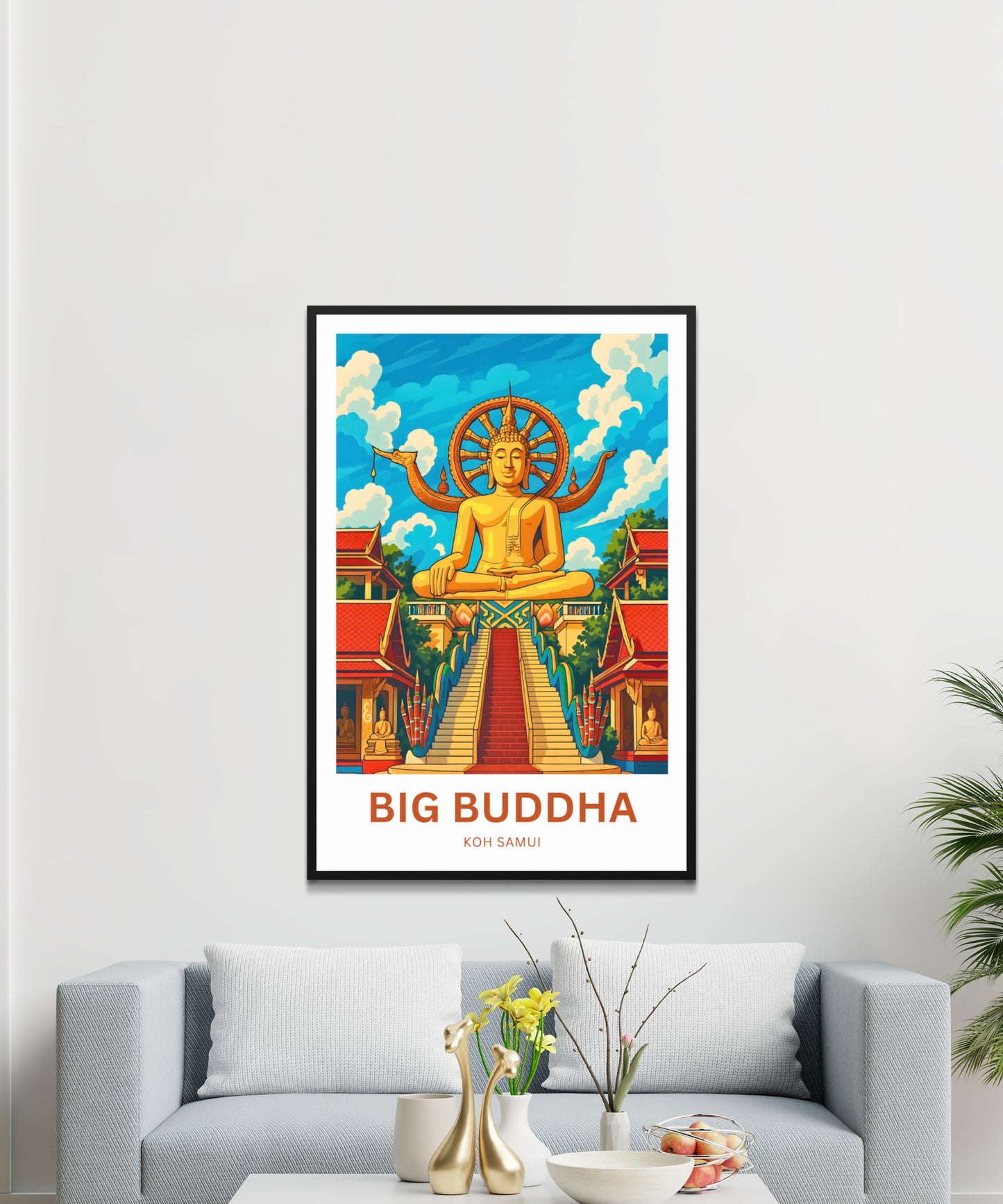 Big Buddha Travel Poster - Koh Samui