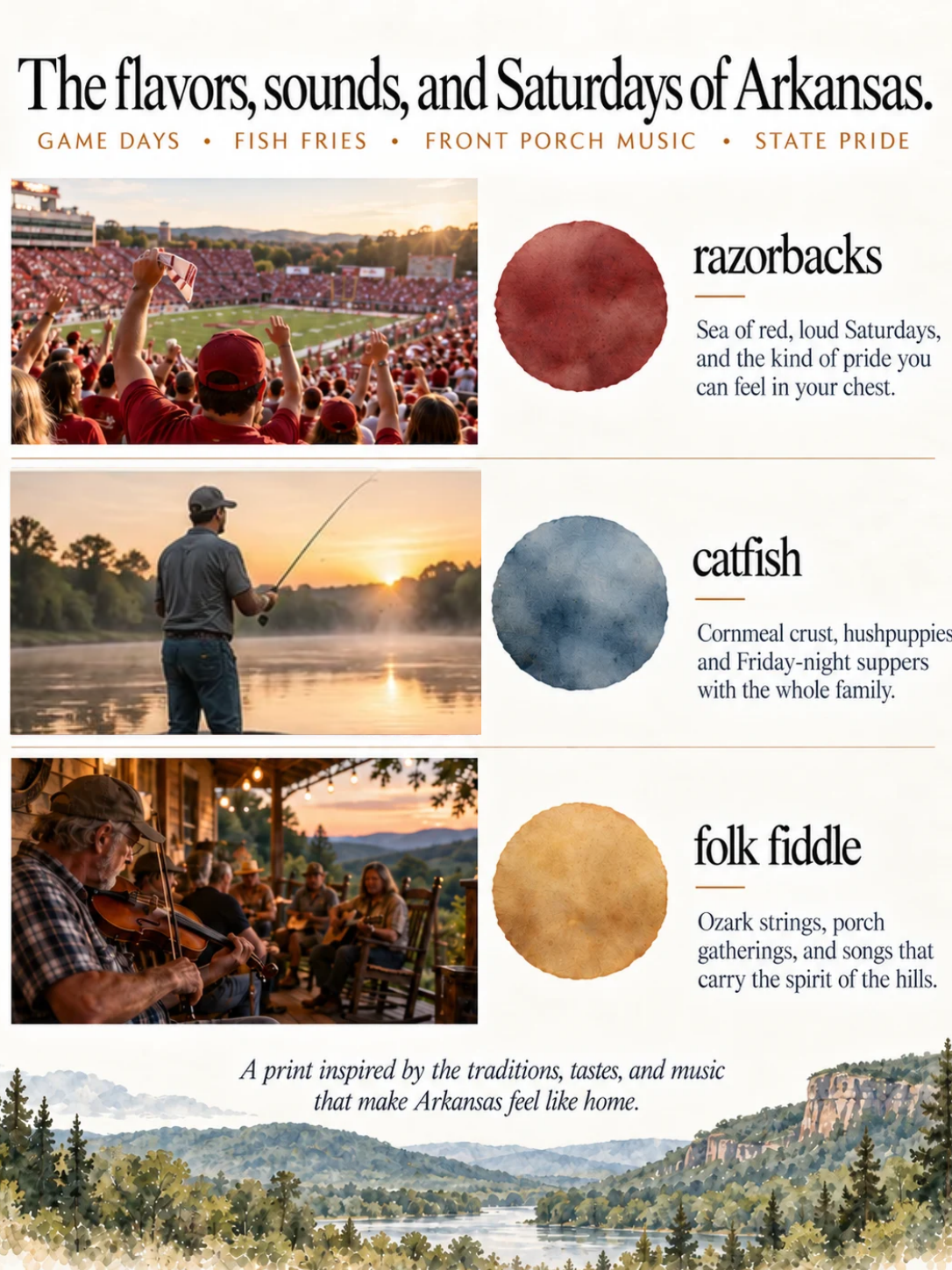 The Colors of Arkansas