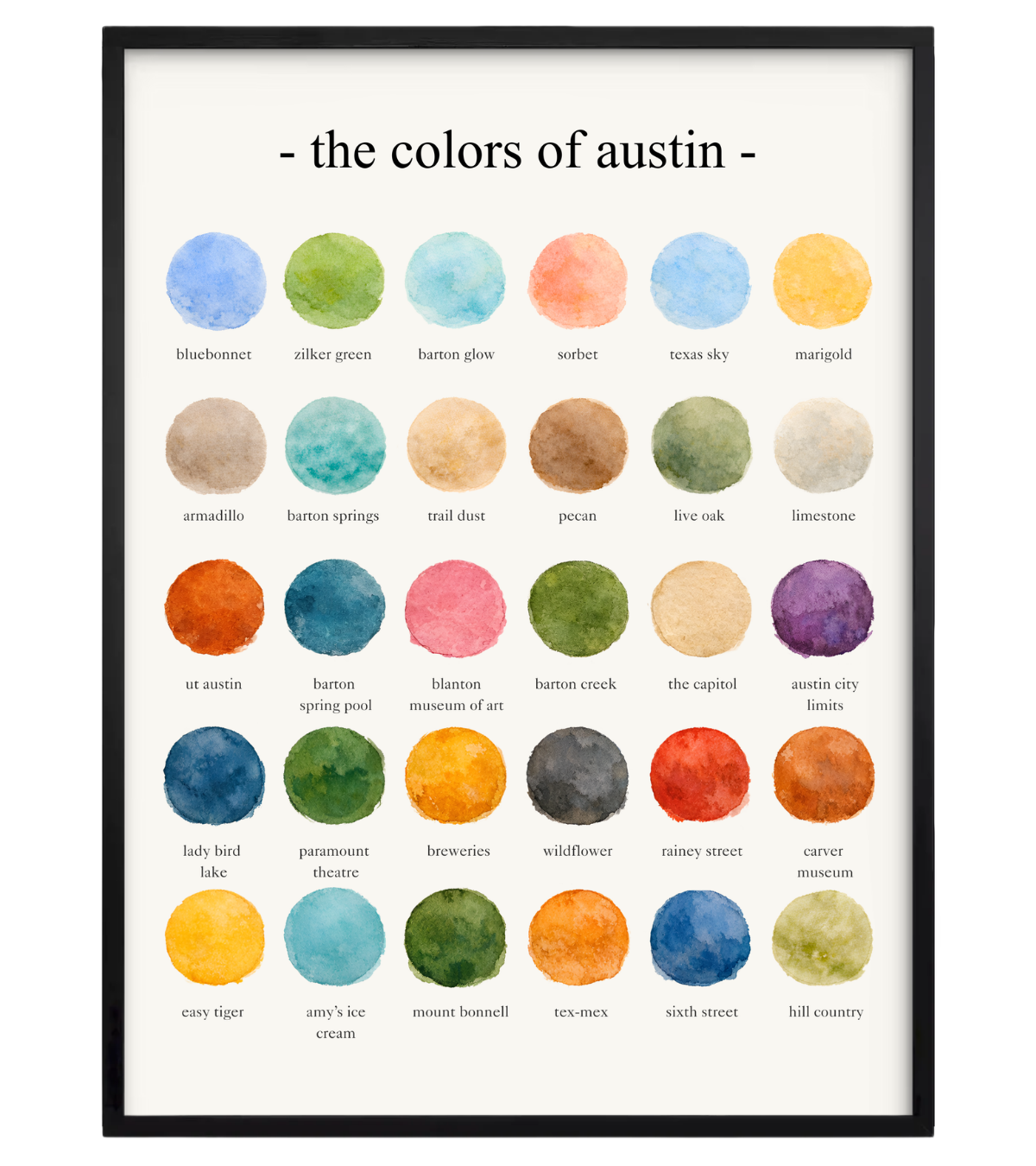 The Colors of Austin