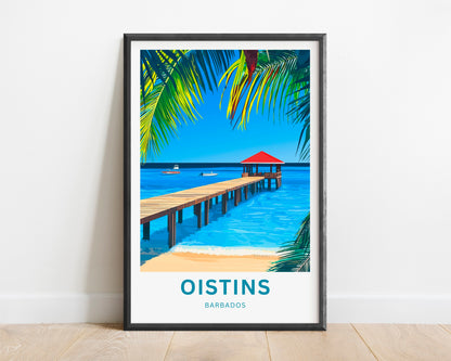 Oistins Travel Print - Peaceful Landscape