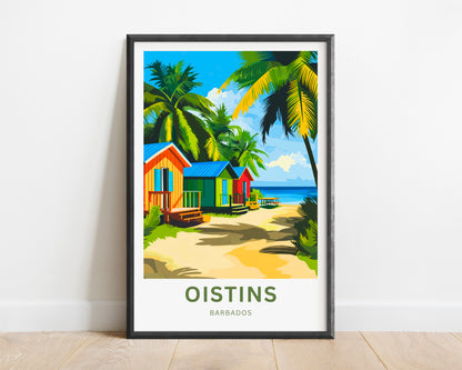 Oistins Travel Print