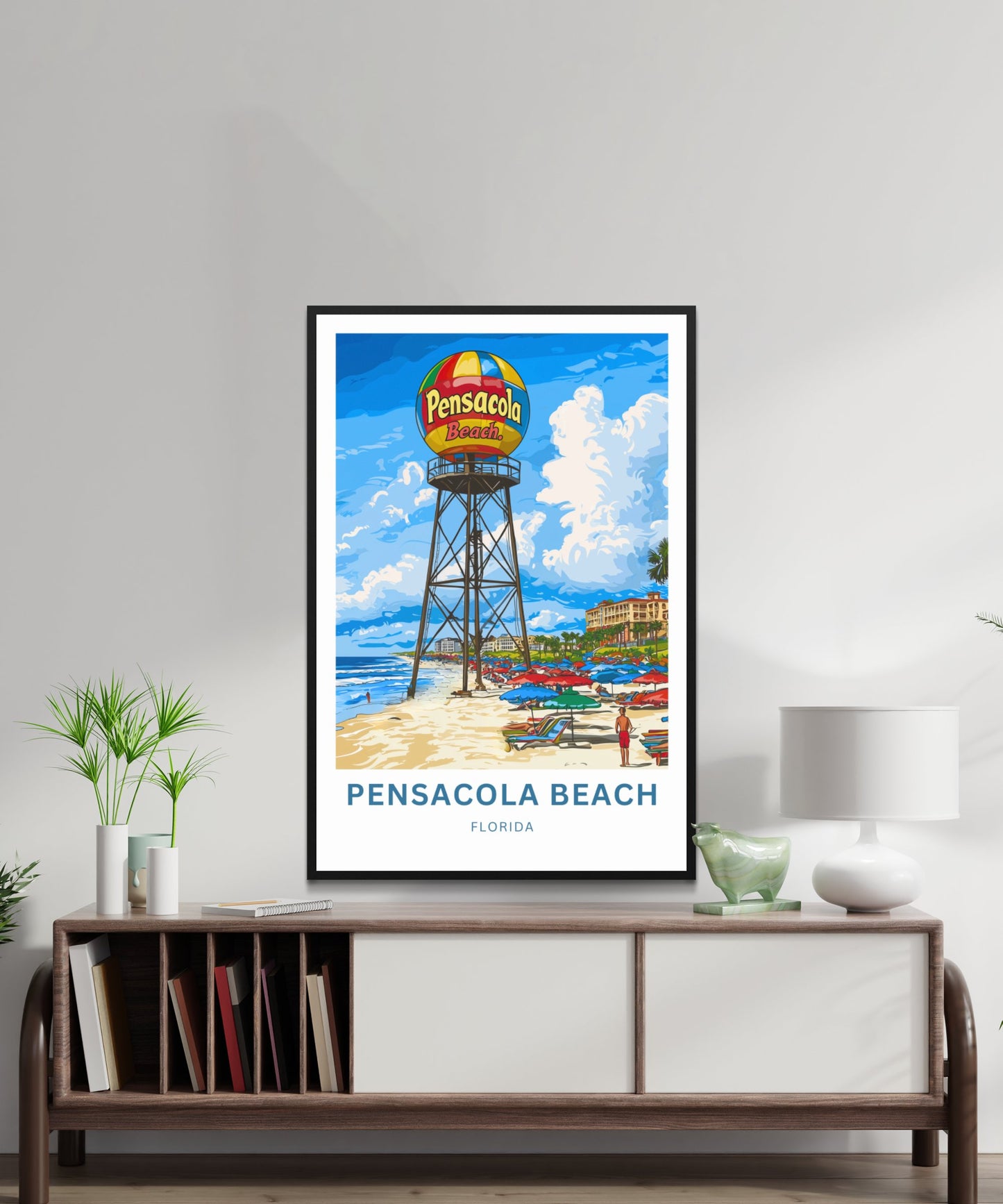 Pensacola Travel Print