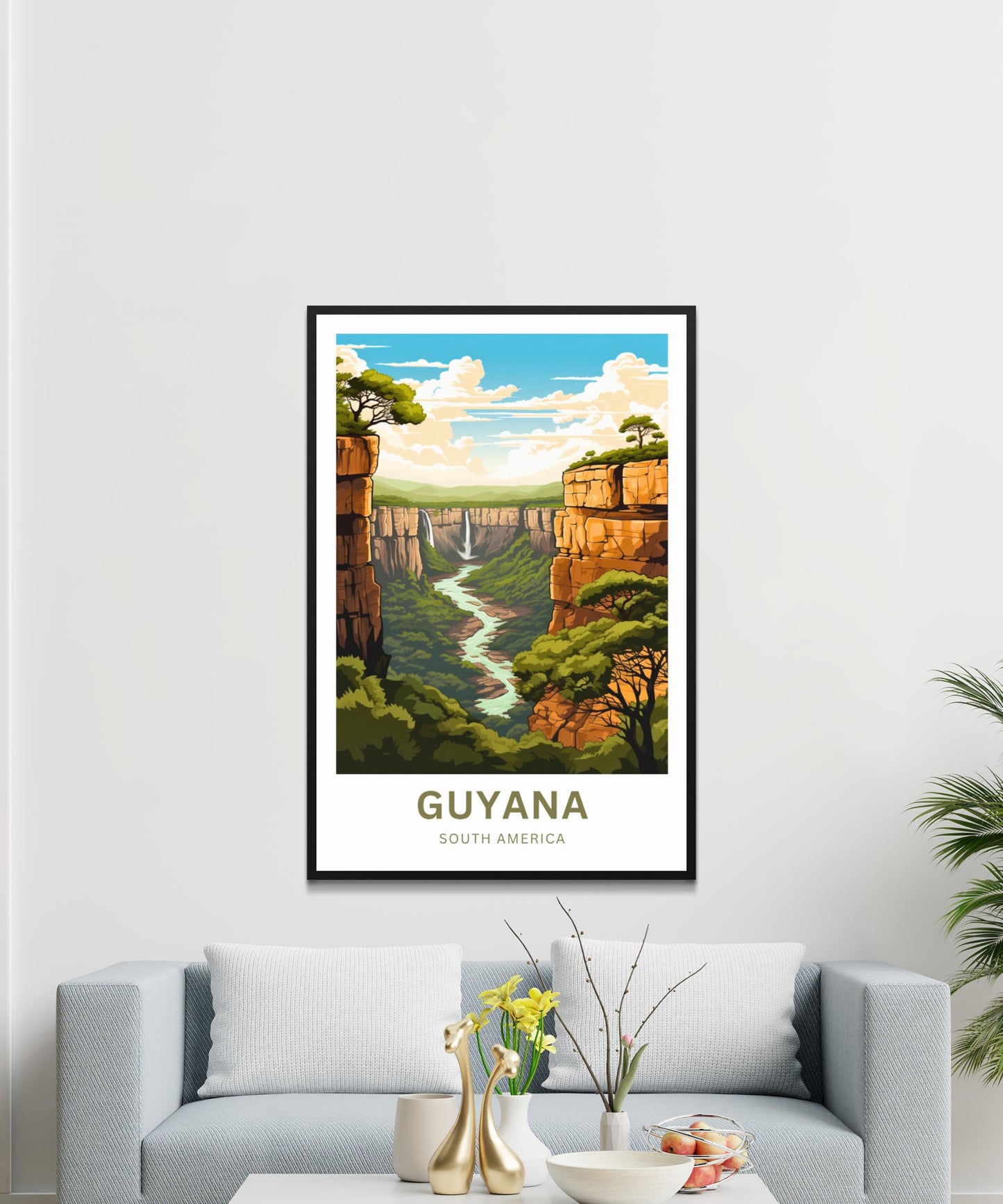 Guyana Travel Poster