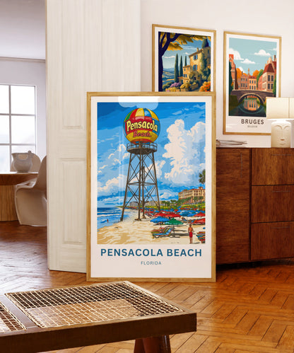 Pensacola Travel Print