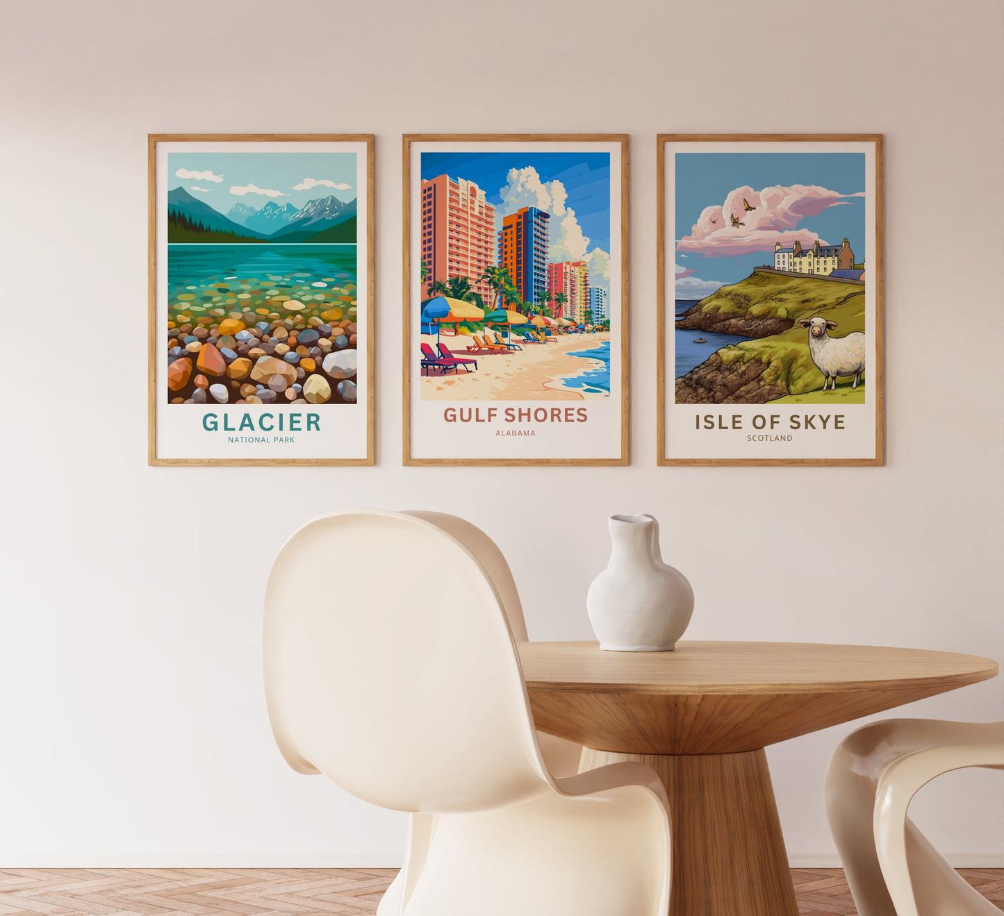 Gulf Shores Travel Print - Coastal Haven