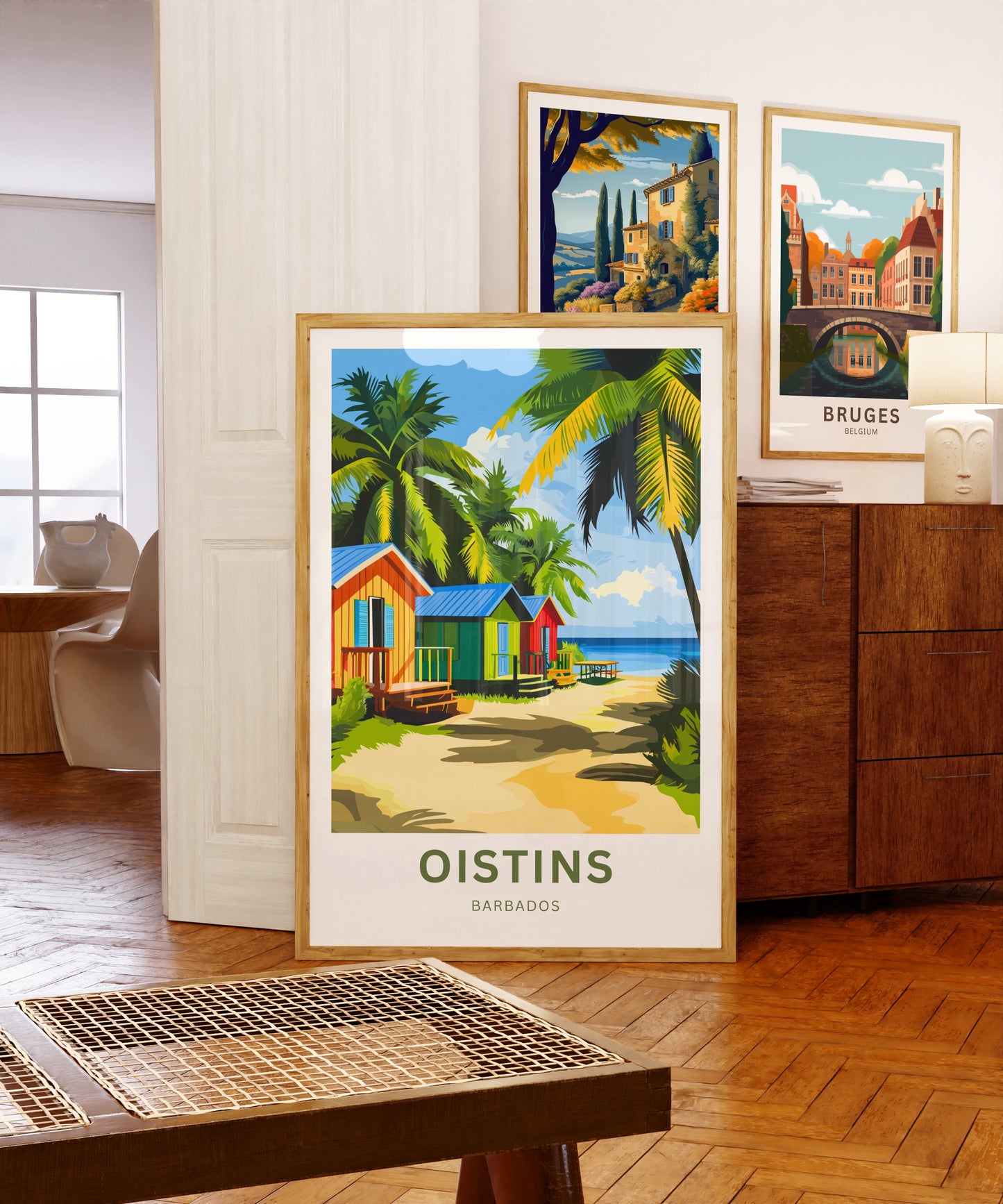 Oistins Travel Print