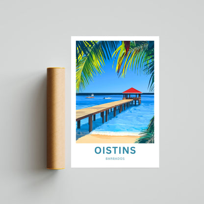 Oistins Travel Print - Peaceful Landscape