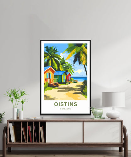 Oistins Travel Print