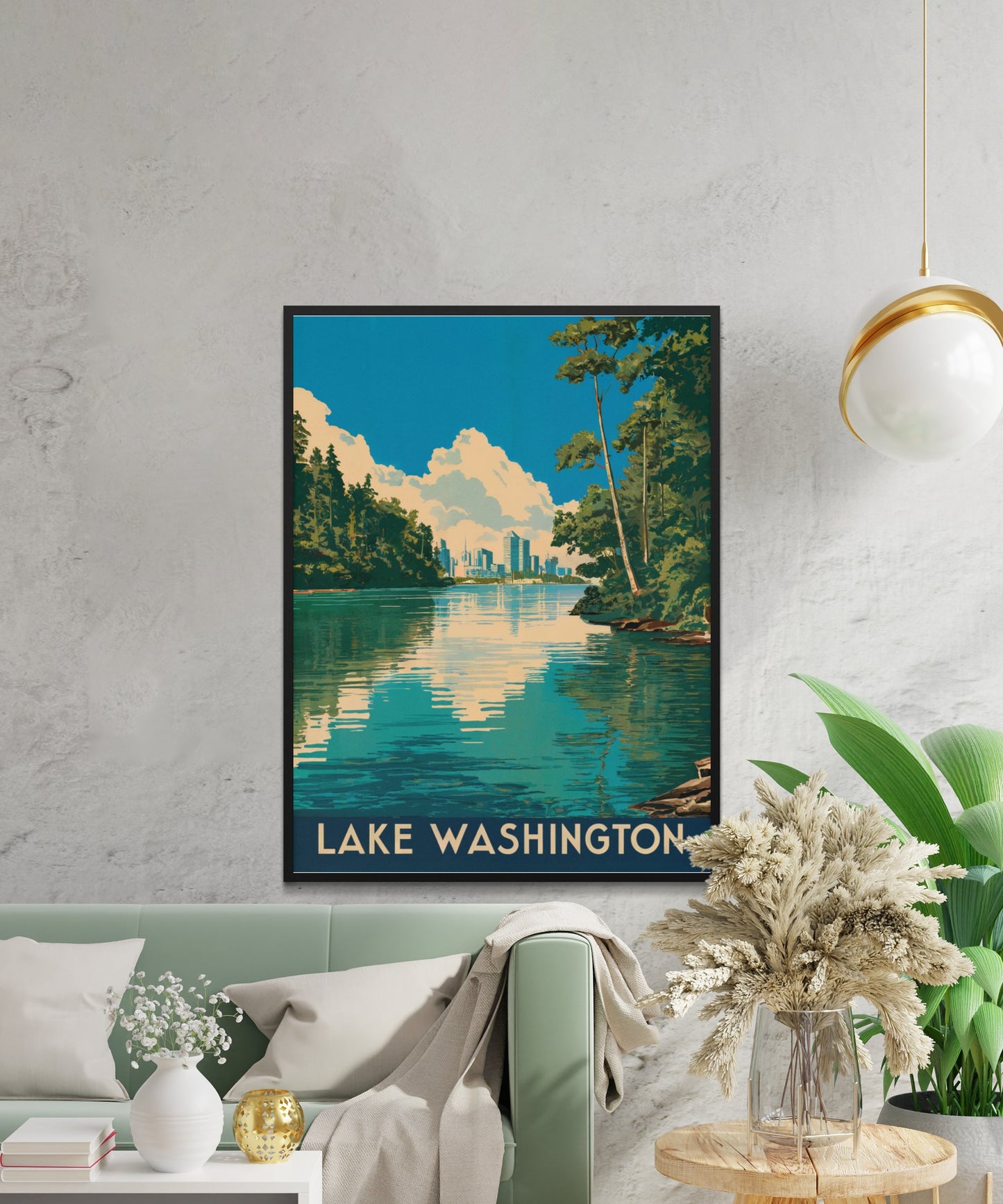 Lake Washington Vintage Travel