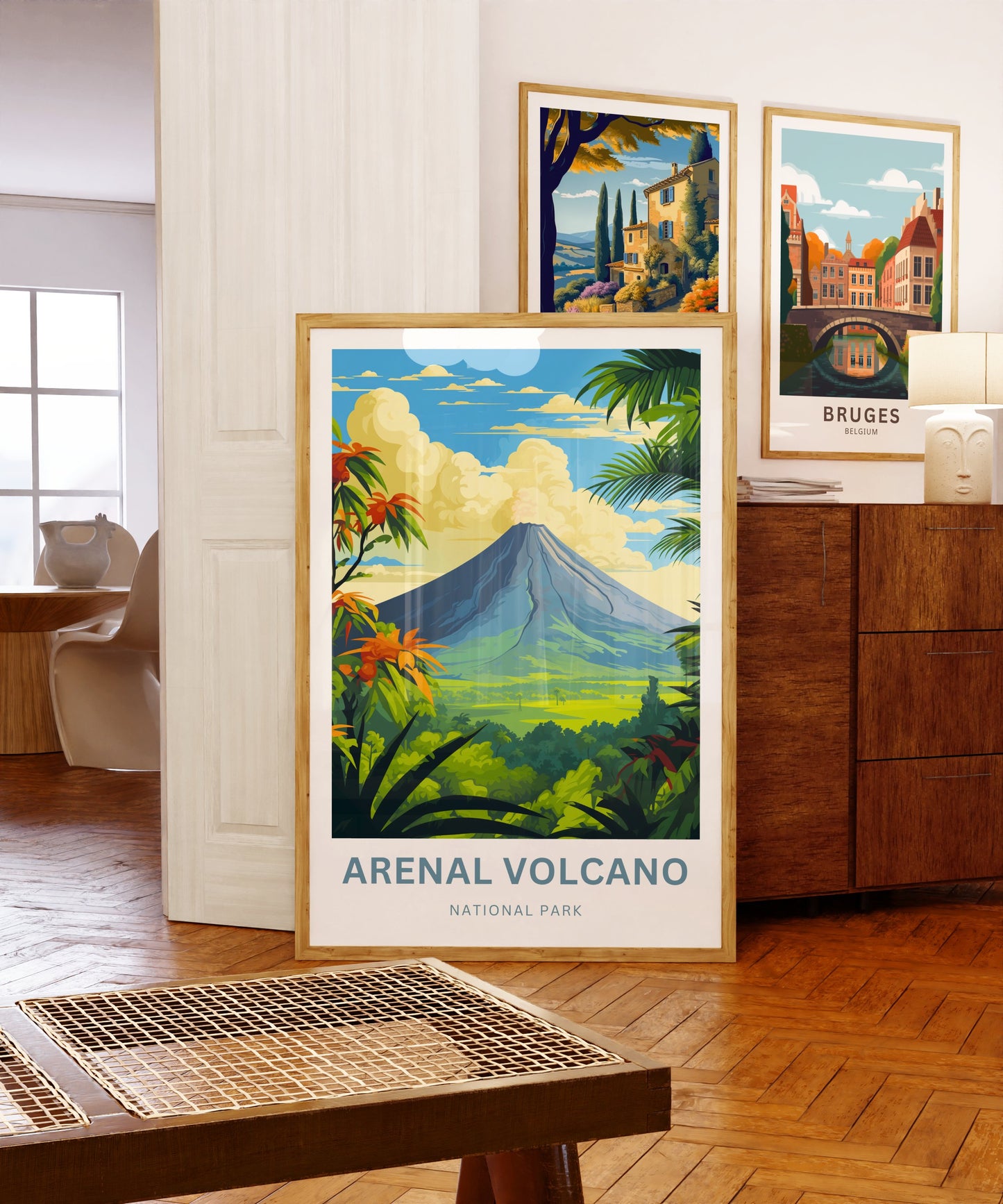 Arenal Volcano National Park Travel Poster
