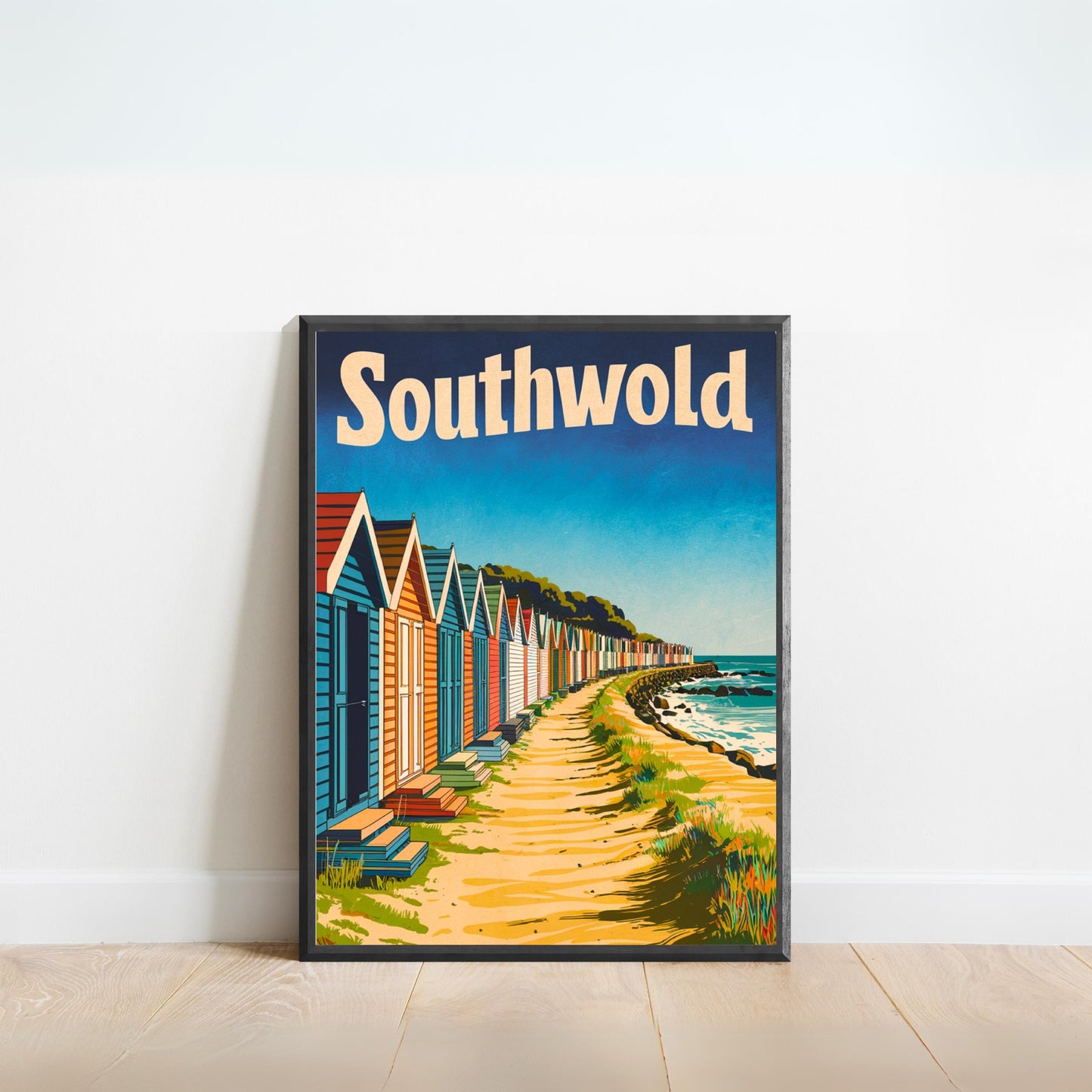 Southwold Vintage Travel Poster