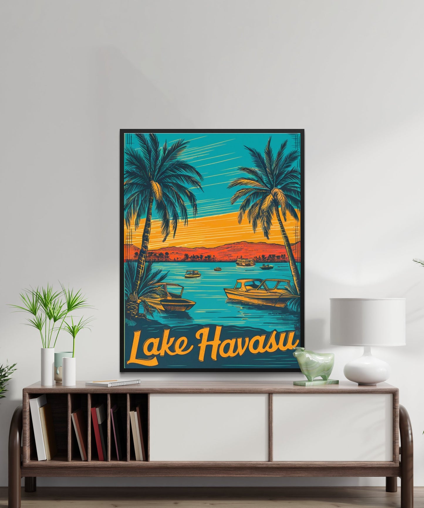 Lake Havasu Vintage Travel Poster