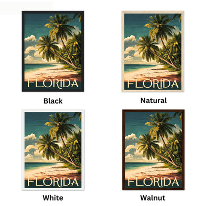 Florida Vintage Travel Poster - Timeless Charm