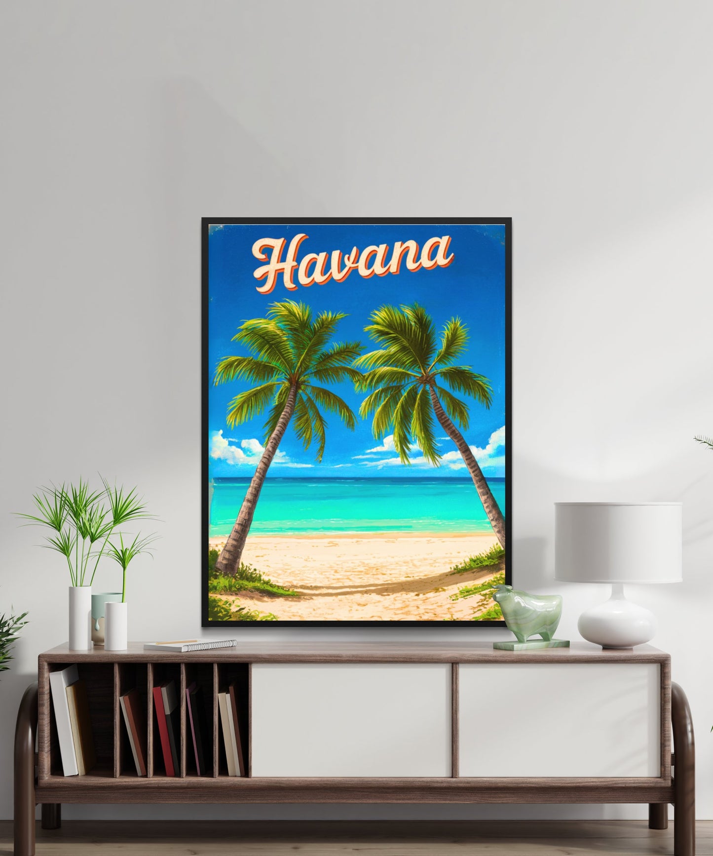 Havana Vintage Travel Poster - Timeless Charm