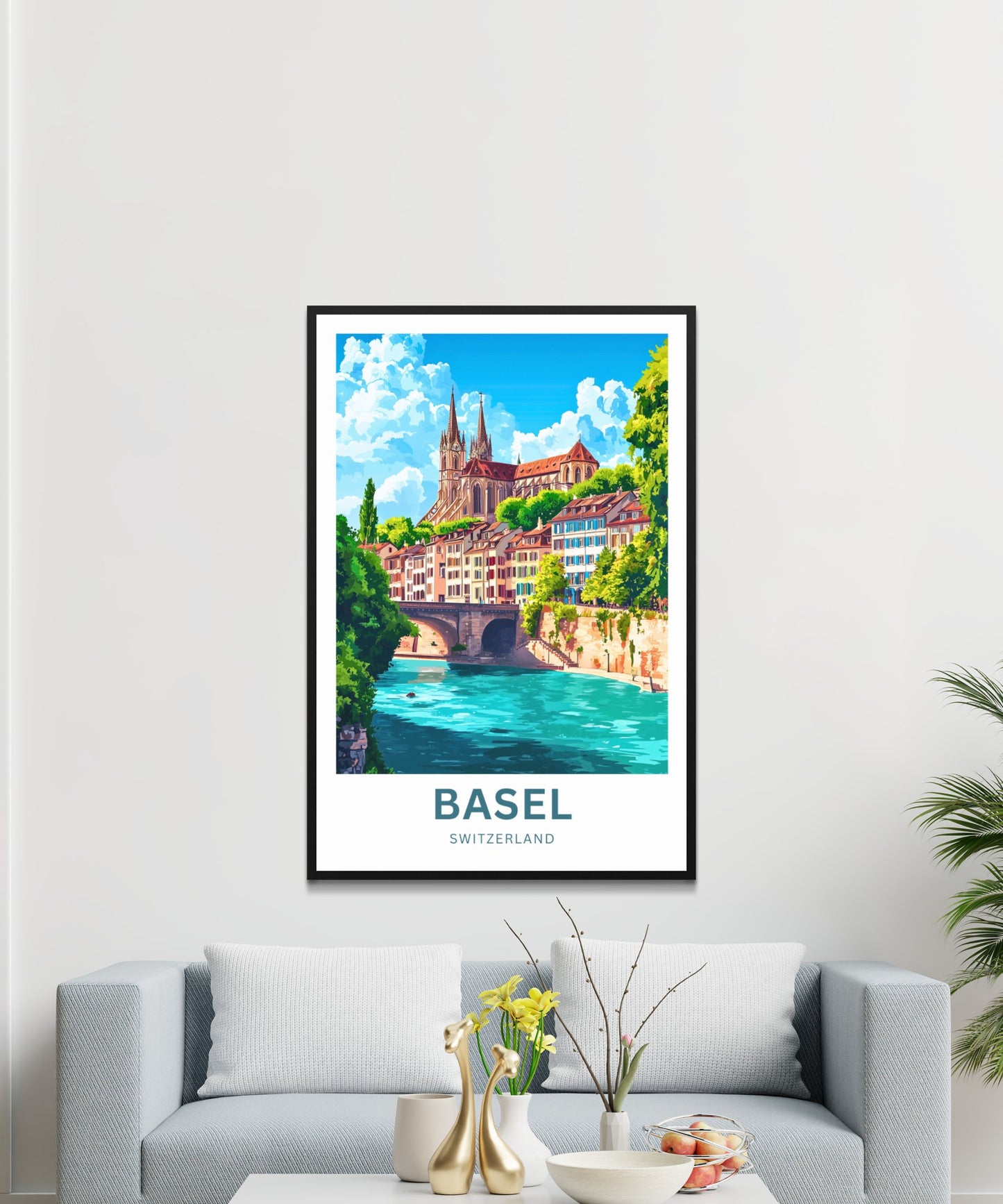 Basel Travel Poster