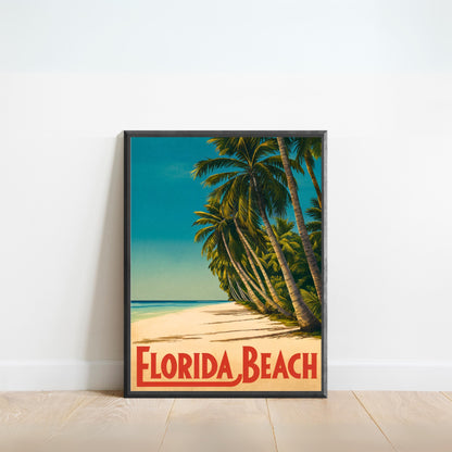 Florida Vintage Travel Poster - Nostalgic Charm