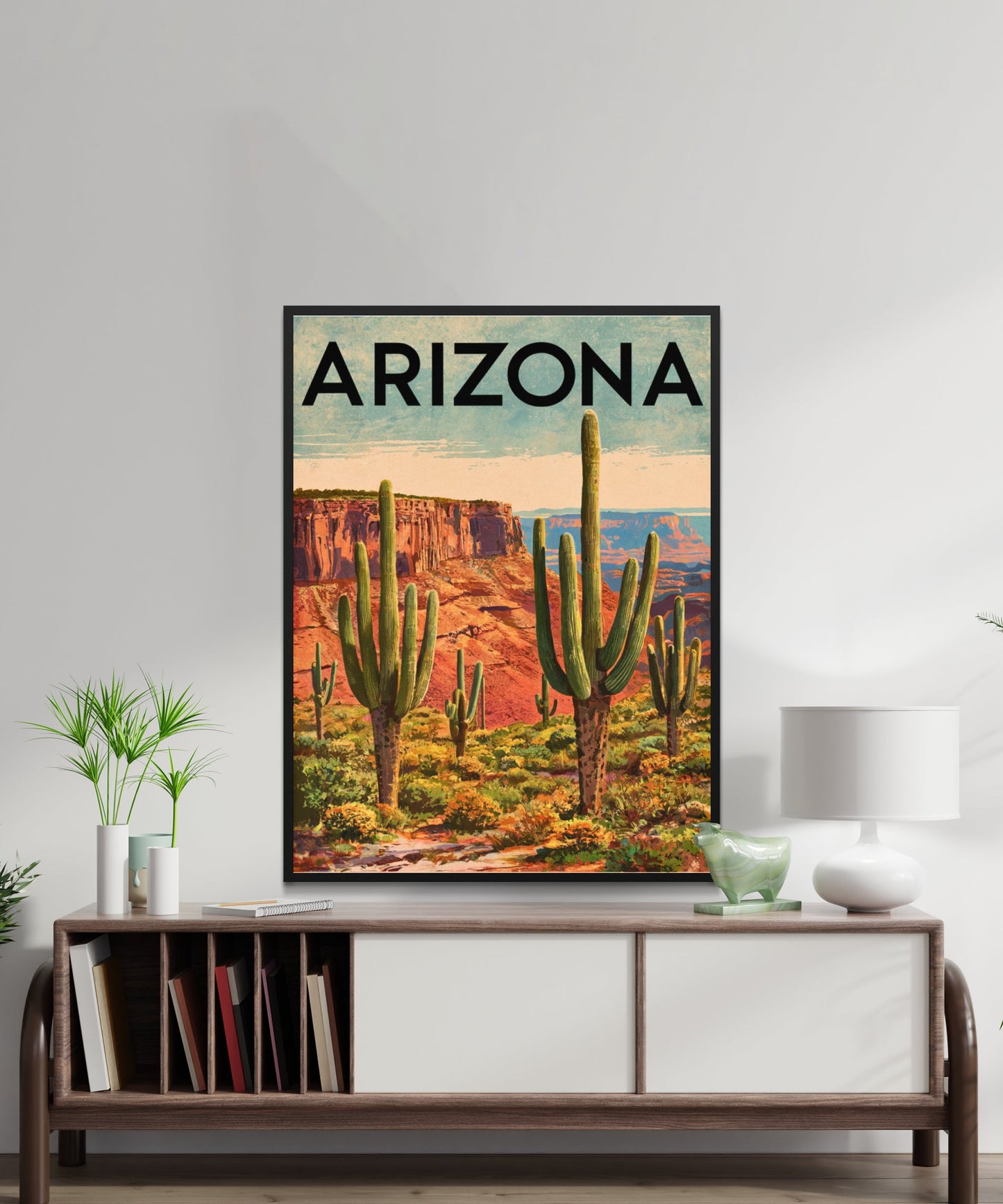 Arizona Vintage Travel Poster