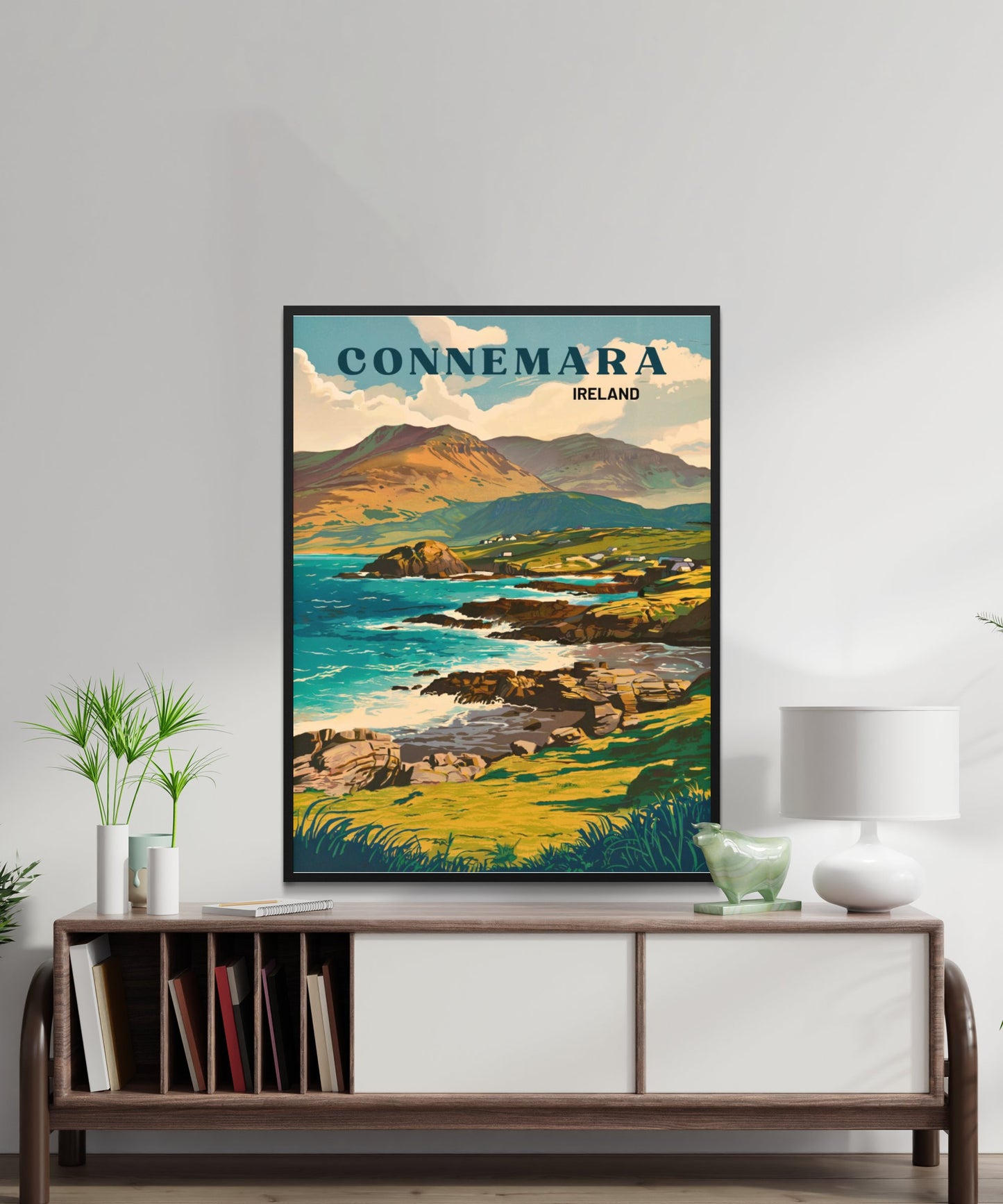 Connemara Vintage Travel Poster