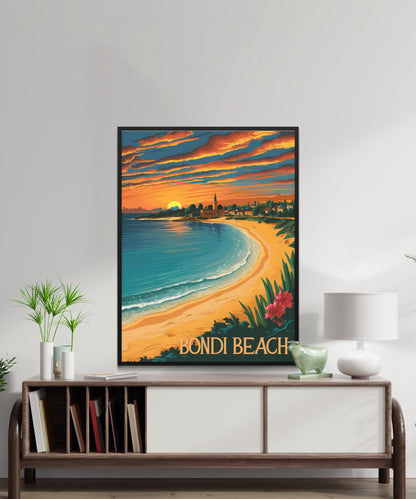 Bondi Vintage Travel Poster