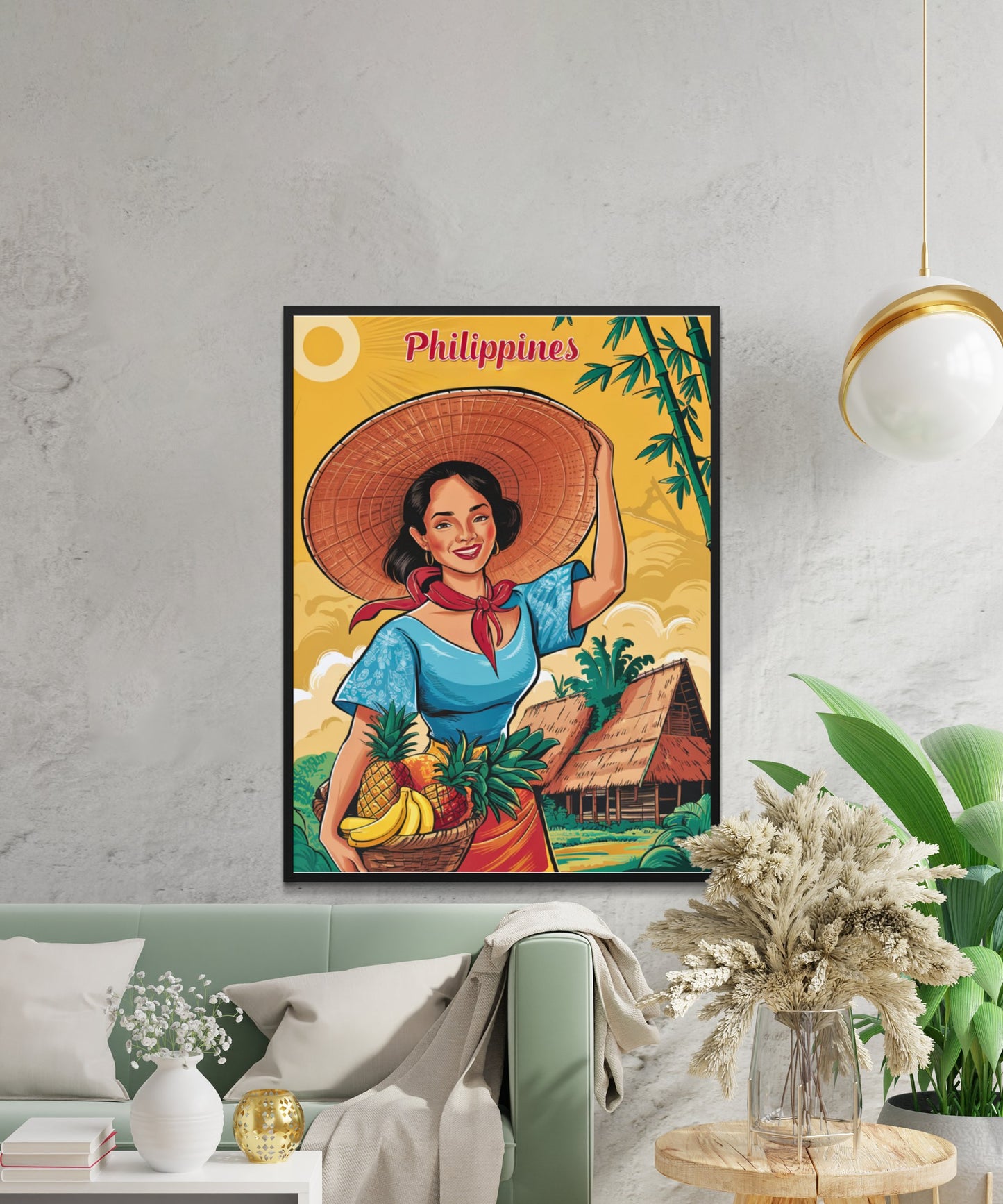 Philippines Vintage Travel Poster - Jewel of the Pacific