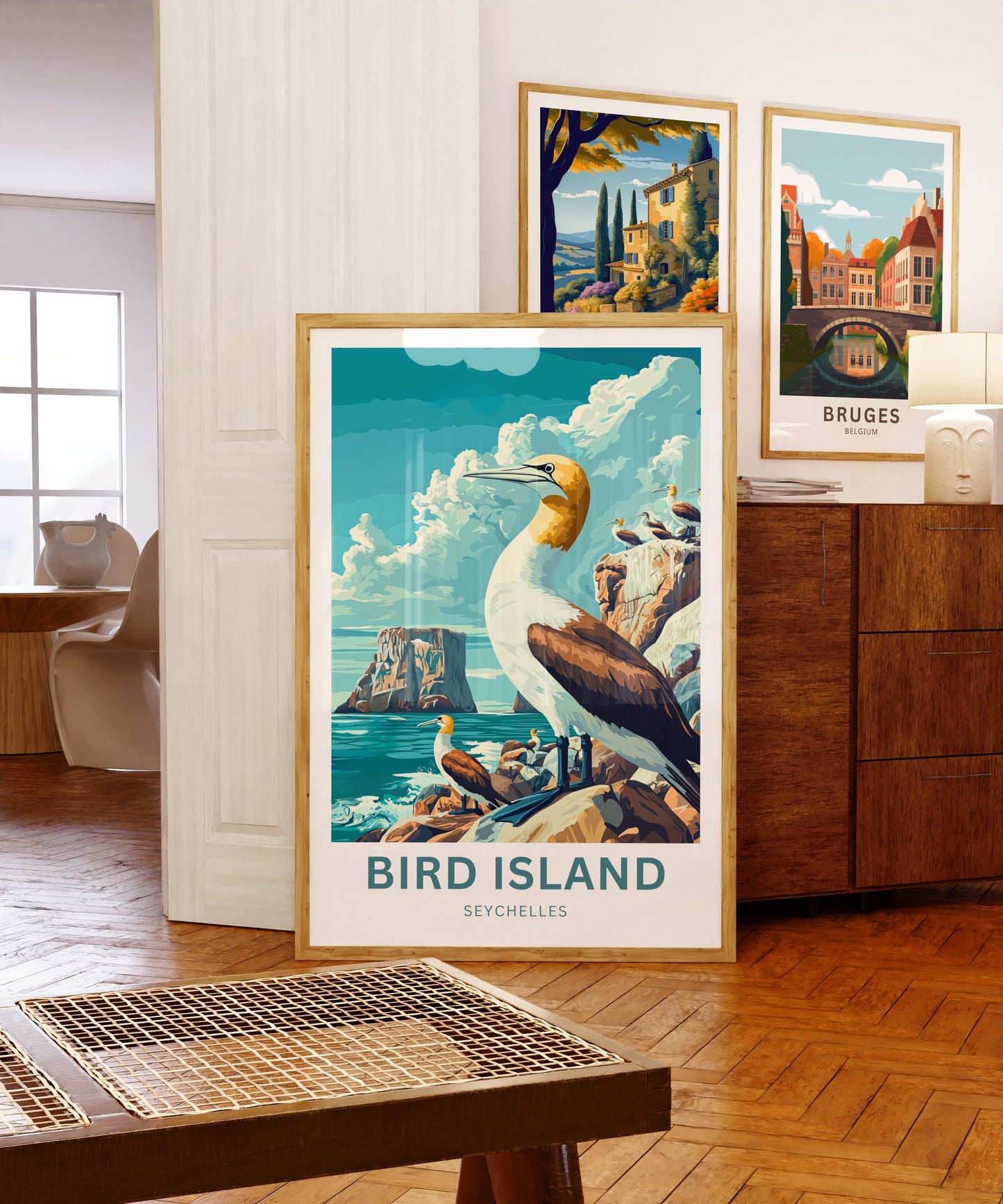 Bird Island Travel Poster