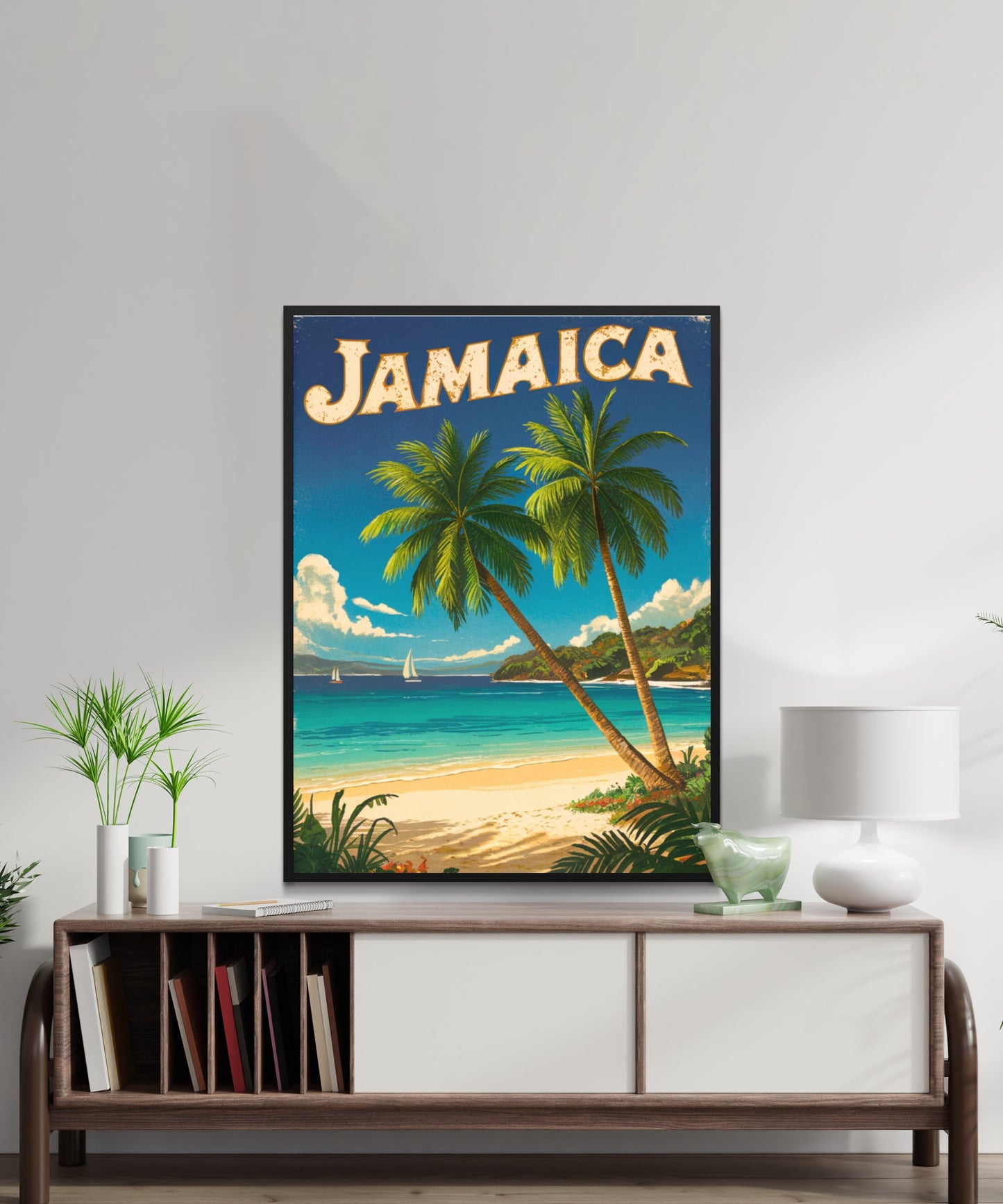 Jamaica Vintage Travel Poster