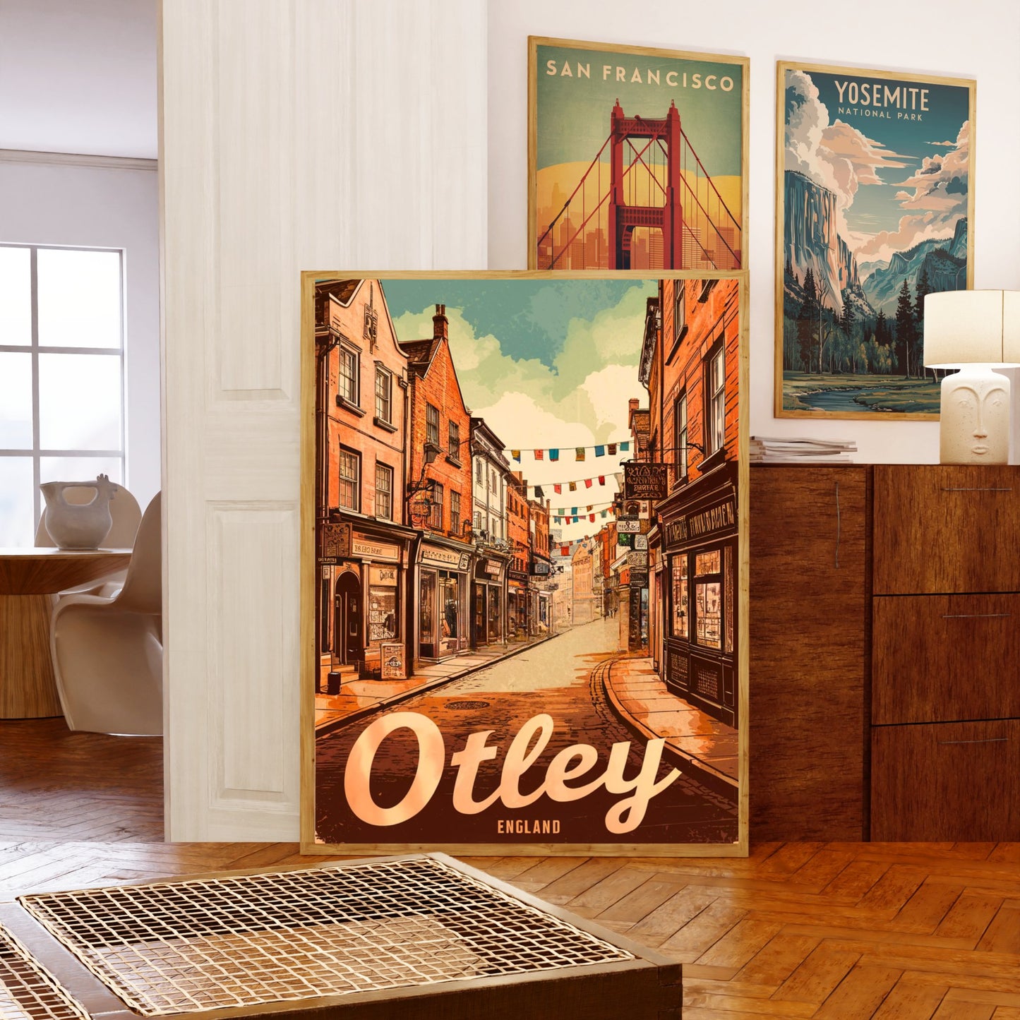 Otley Vintage Travel Poster