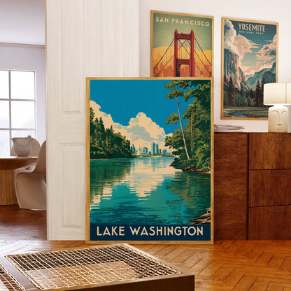 Lake Washington Vintage Travel