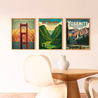 El Yunque Vintage Travel Poster