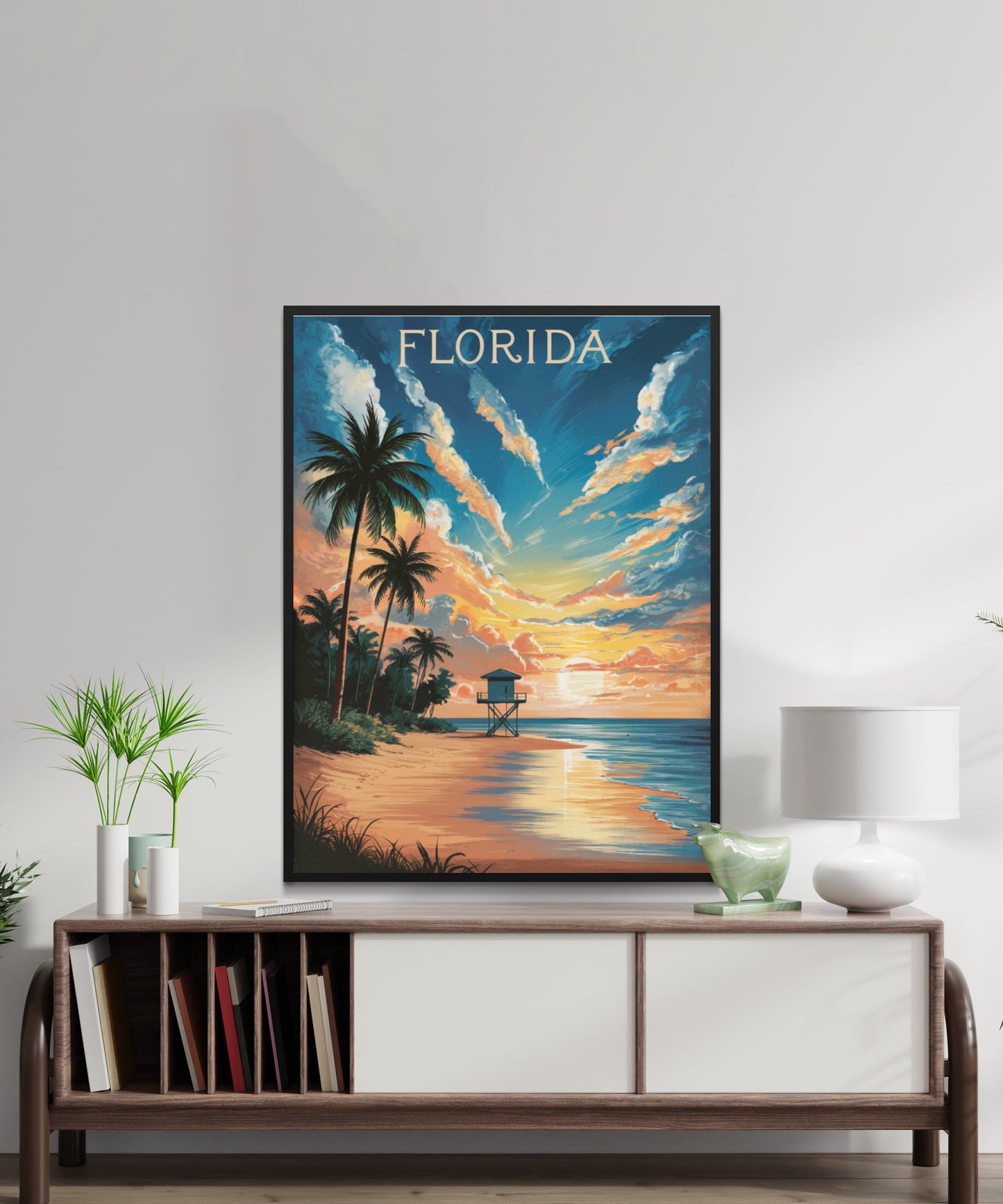 Florida Vintage Travel Poster - A Nostalgic Journey