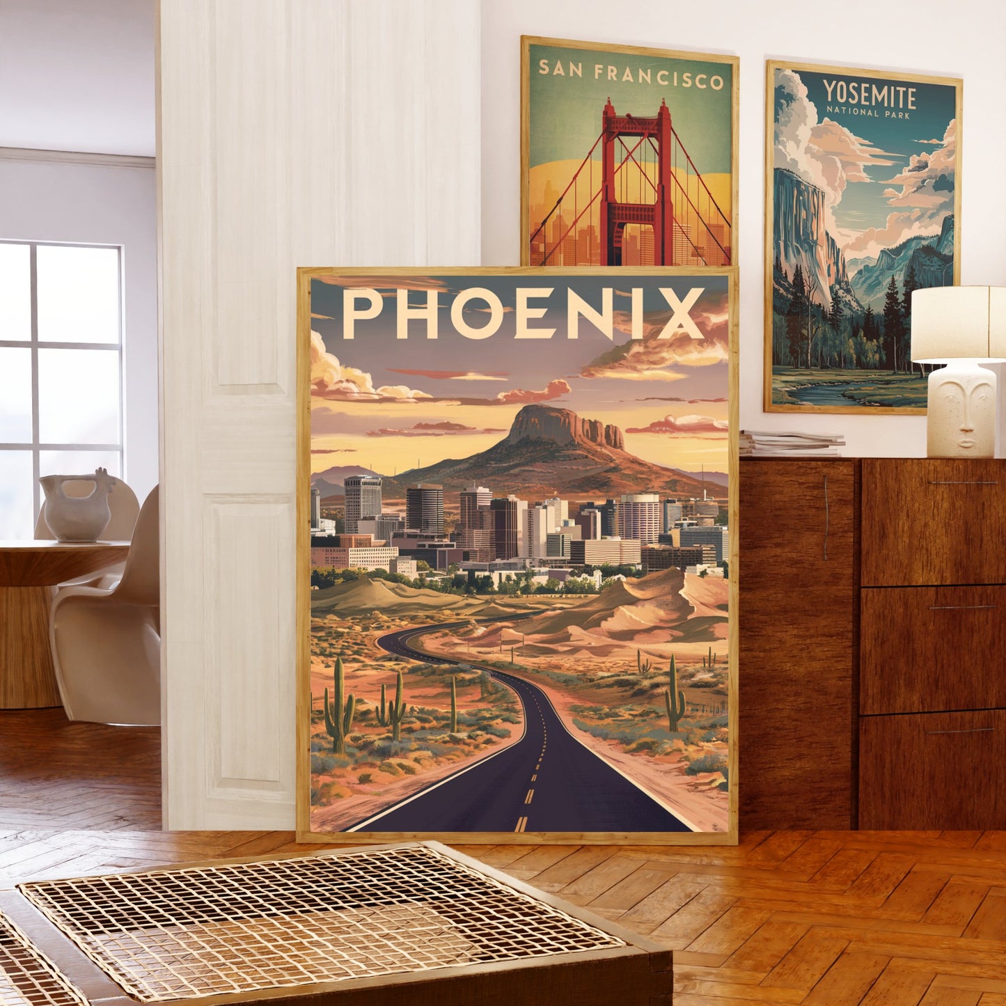 Phoenix Vintage Travel Poster