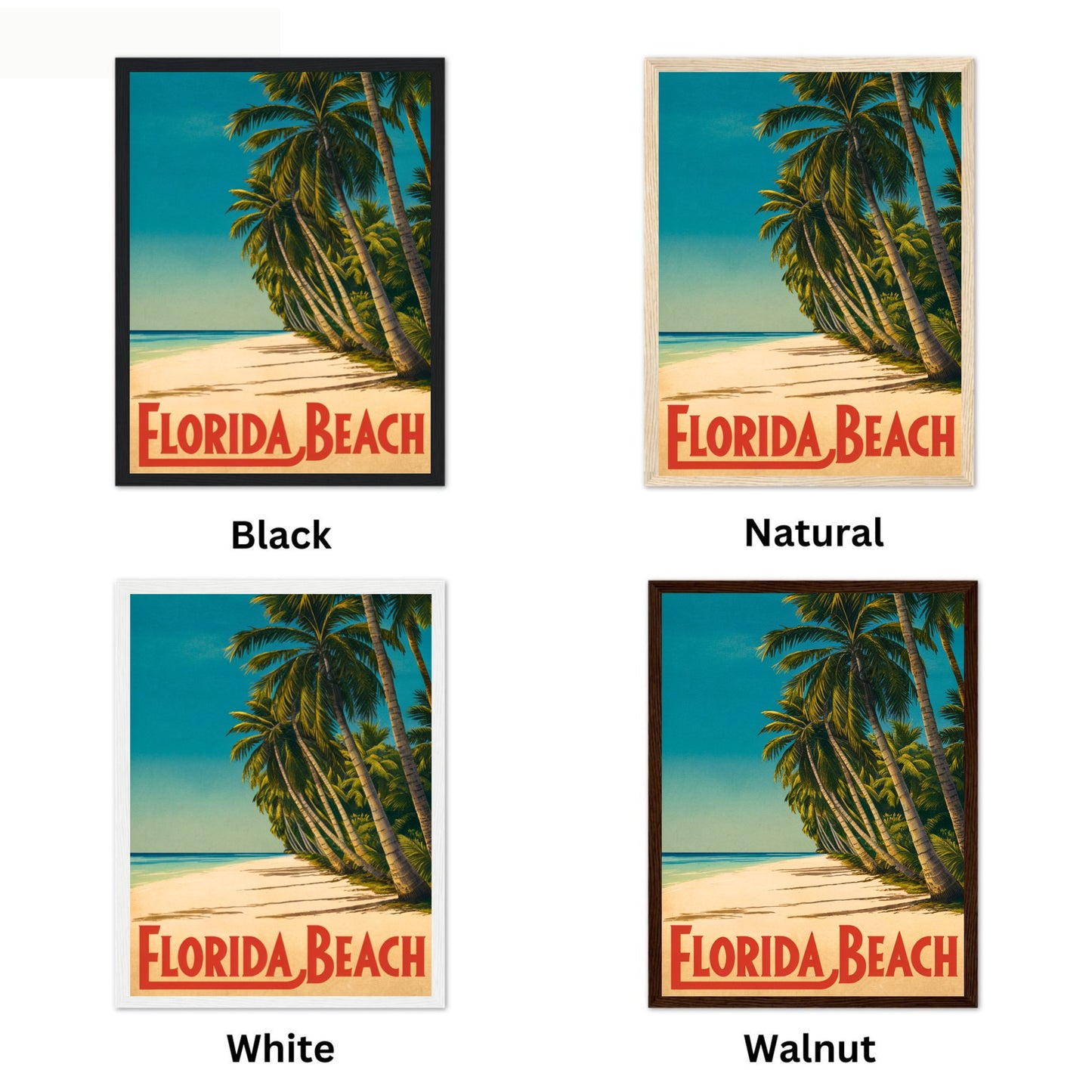 Florida Vintage Travel Poster - Nostalgic Charm