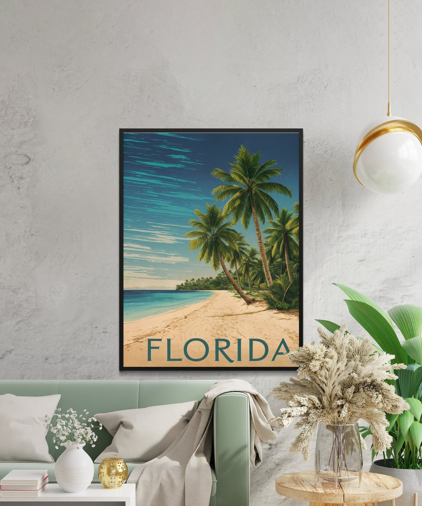 Florida Vintage Travel Poster