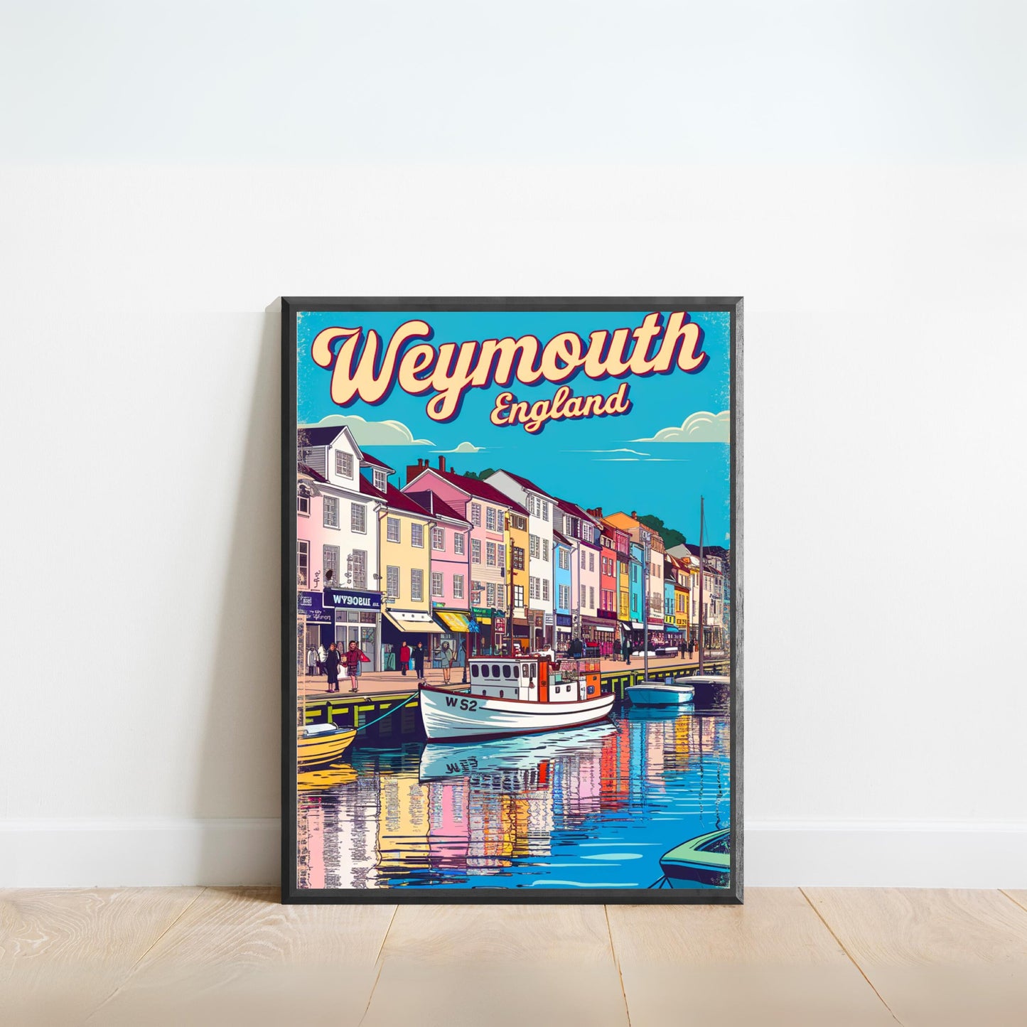 Weymouth  Vintage Travel Poster