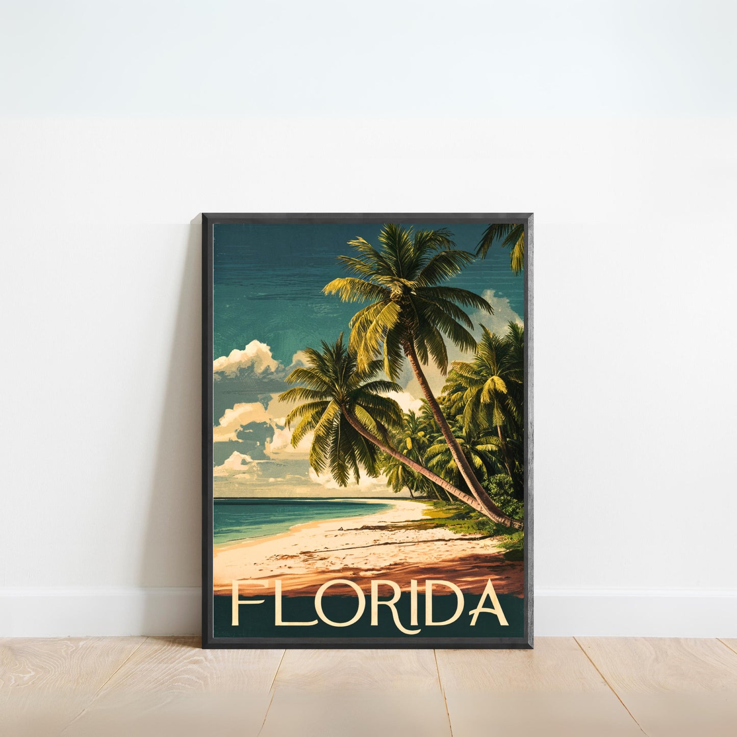 Florida Vintage Travel Poster - Timeless Charm