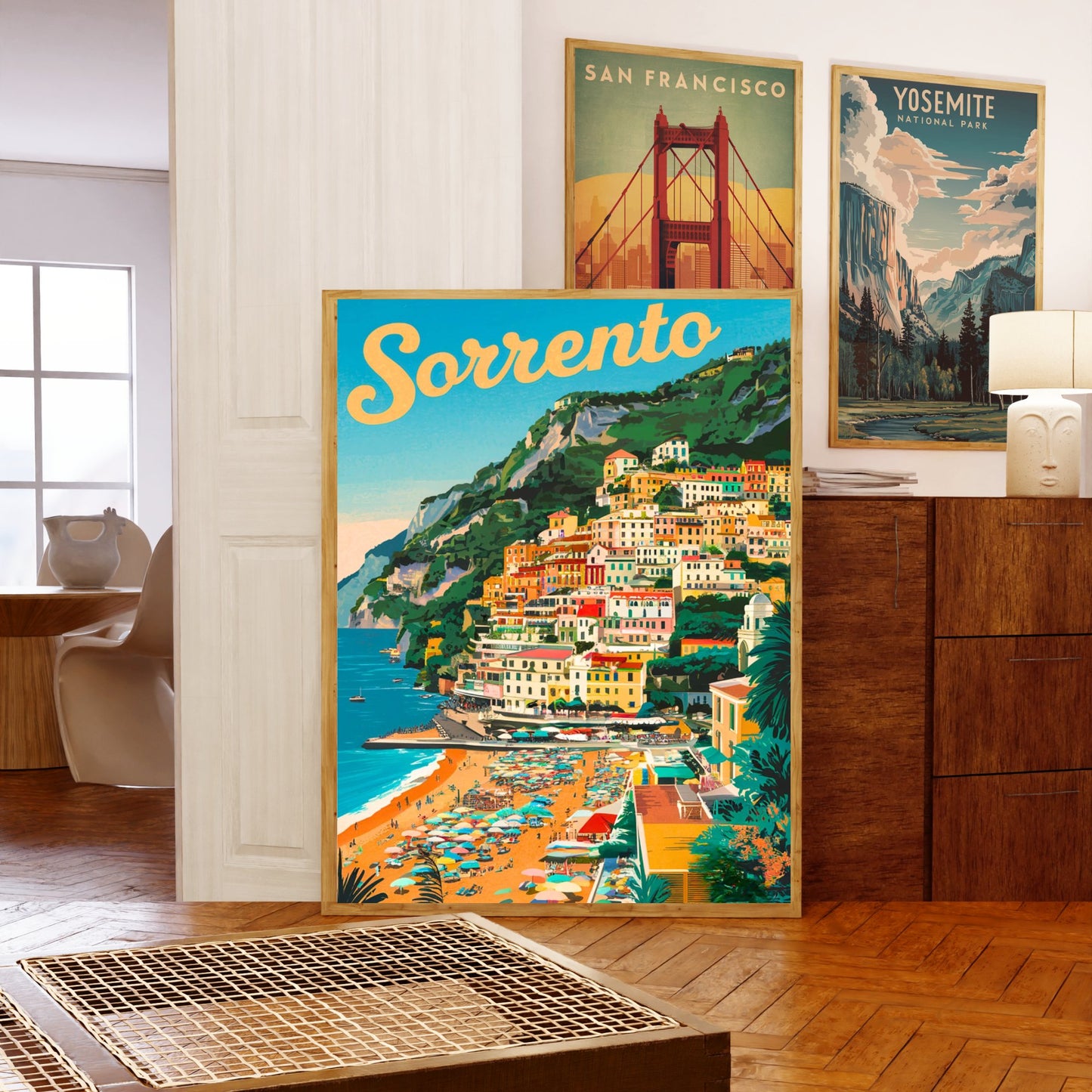 Sorrento  Vintage Travel Poster